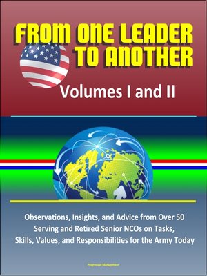 cover image of From One Leader to Another